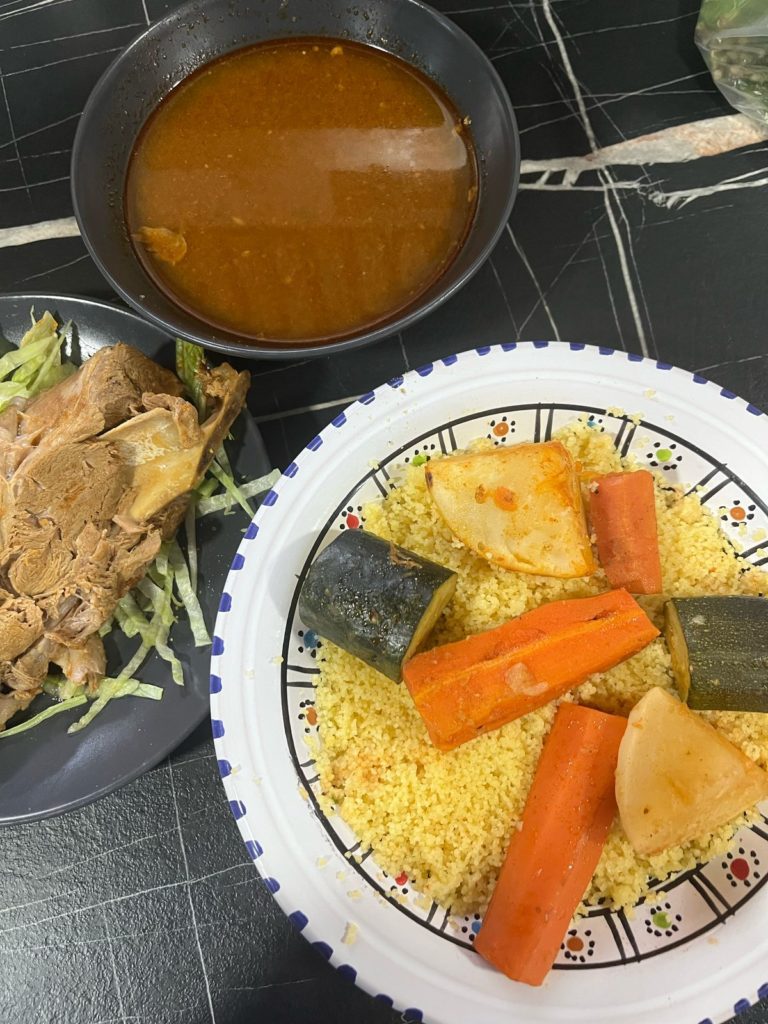 Couscous à l’agneau et légumes - Les Deux Rives Créteil
